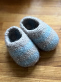 Hækleopskrift - Godske slippers kids m. video